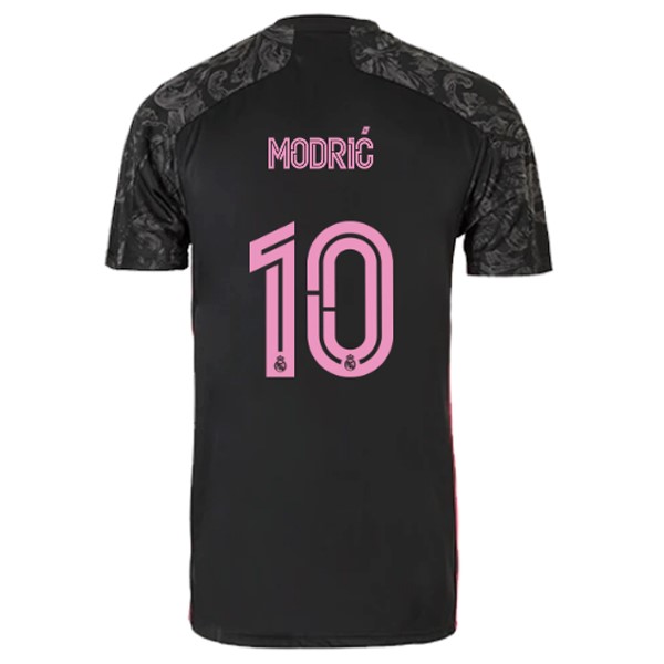 Camiseta Real Madrid 3ª NO.10 Modric 2020-2021 Negro